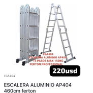 Escalera de aluminio 460cm FERTON - Img 55928906