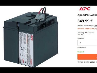 Dos baterías APC 12V 17ah nuevas 0km 53589712 - Img main-image-45527312