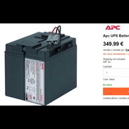 Dos baterías APC 12V 20ah nuevas 0km 53589712 - Img 45527312