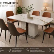 Juego de comedor de 6 sillas - Img 55628875
