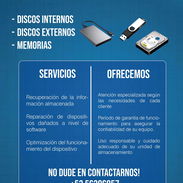 Se reparan y recuperan información de discos internos , externos y memorias a nivel de software. - Img 57169774