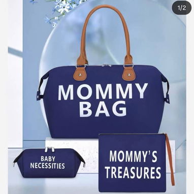 Bolso _ Set de pañalera 3 en 1 🤱🏻 , amplio , práctico y funcional, ideal para llevar todo lo necesario del bebé. 30Usd - 2/2