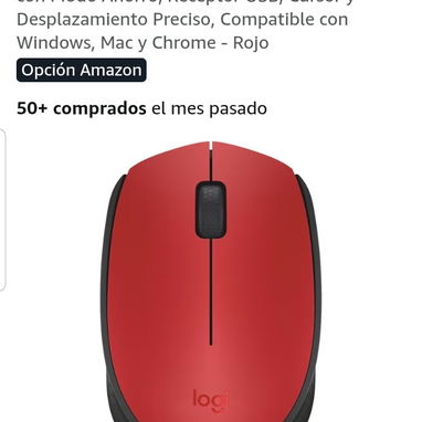 Mouse Logitch inalambrico y ReceptorM170 - 2/3