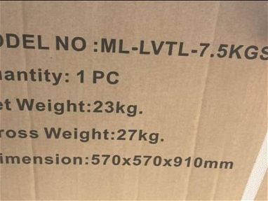 !!! (Nueva) Lavadora automática 7.5 kg marca Milexus - Img main-image