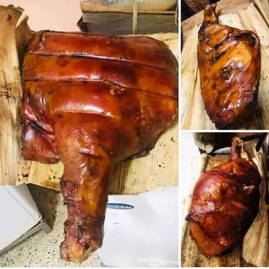 ⏬️ ENCARGA CON SABOR CRIOLLO ⏬️ Cerdo asado al carbón para compartir con los tuyos: 🐷🥵  • CERDO ENTERO •PIERNA ASADA • - 8/8