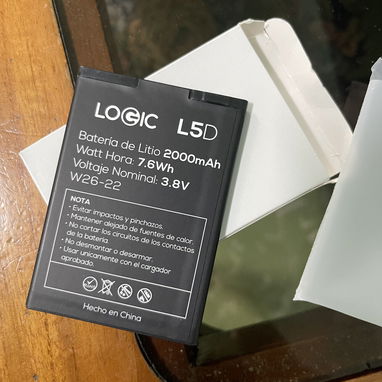 Batería para teléfono móvil marca LOGIC!! Modelo: L5D - Img 86726821