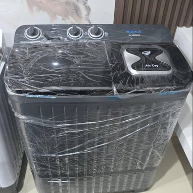 Lavadora 9KG  Semiautomática Milexus color Negra precio $240 USD Transporte incluido  Papeles  y Garantía - 2/3