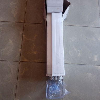 Puerta de corredera con yave blanca PVC - Img 123401905