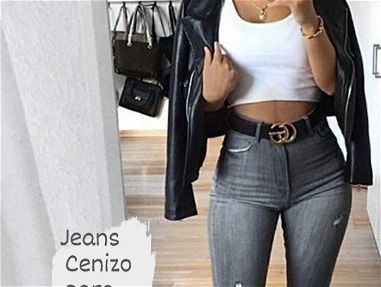 Pantalón Blanco,Choes Jeans Cenizo de Mujer. Pantalon Boysfriend 52465450 - Img 38472261