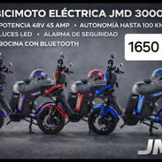 Bicimoto Eléctrica JMD con casco - Img 55771846