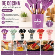 Set de utensilios de cocina de silicona de 12 piezas - Img 57191979