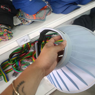 Gorra, sombrero para el sol estilo asiático - 3/3