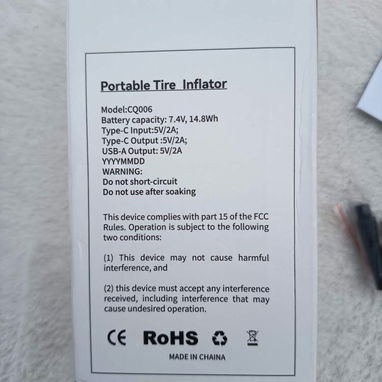 Compresor de aire portátil (CV) - 3/3