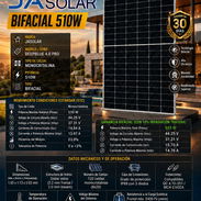 ☀️510W ☀️ PANEL SOLAR JASOLAR BIFACIAL MONOCRITALINO. MENSAJERÍA CON FACTURA Y GARANTÍA. 📲 54833699 - Img 56942365