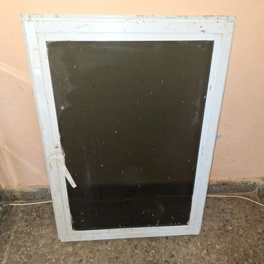 Ventana de  cristal y aluminio  nueva para baño - 2/2