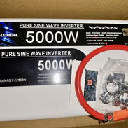 220usd Se vende inversor de onda pura 2500w continuo 5000w pico DC 12volt CA 110volt nuevo en caja Interesados - Img 55785794