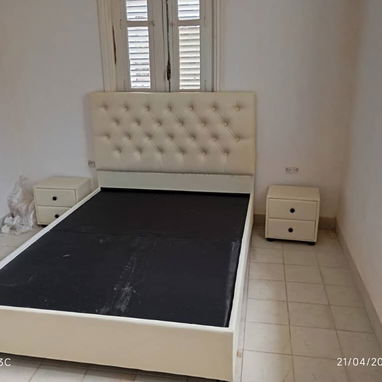 Cama tapizadas de espaldar corto cameras o 3/4 un año de garantía se entrega y se arma en toda la habana domicilio grati - Img 123096711