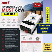Inversor MUST 6kw 1400 USD ...51596013...Transporte lugares cercanos (GTH-819) - Img 56911705
