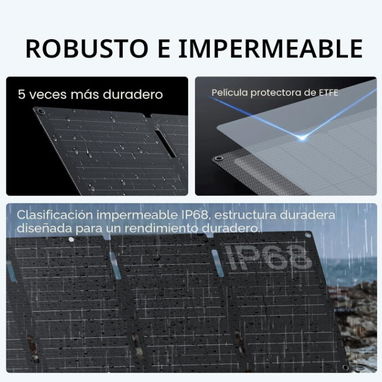 Panel portatil de ecoflow 45W - Img 124661922