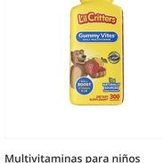 Multivitaminas para niños (gomitas) 300 tab L’il Critters 40 usd - Img 54709121