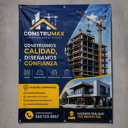 Cartel en lona para empresa - Img 57132206