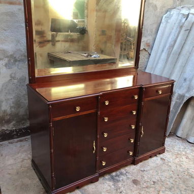 ⚜️ Cómoda Colonial antigua restaurada • Entrega incluida 🚛 - Img 119936301