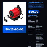 PRESURIZADOR S.P.C VPT -0264 - Img 57903274