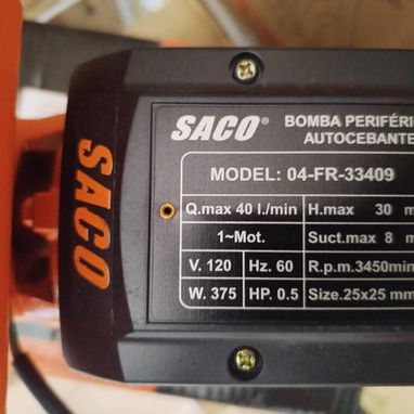 BOMBA ,bomba de agua autocebantes‼️ ladrón de agua ‼️ 3 meses d garantia - Img 112530300