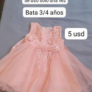 Bata de salir para niña de 3 o 4 años - Img 57758569