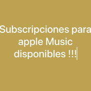 Subscripciones de apple  music disponibles - Img 55753590