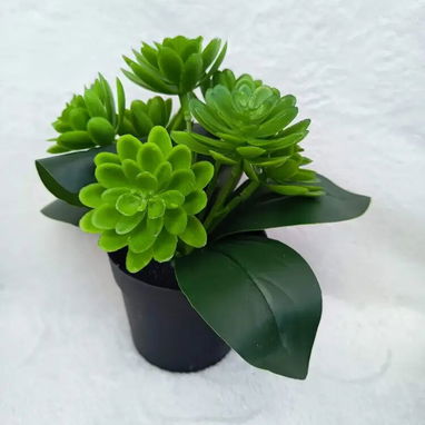 Maceta con planta artificial - 7/7