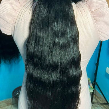 Moños de pelo natural para extensiones, cortinas, pelucas e implantes - 10/10
