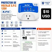 PROTECTOR DE VOLTAJE S.P.C 120V SP-7005 - Img 57772926