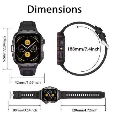 Vendo estos dos Smart Watch nuevos a estrenar! Empareje su móvil y evite sacarlo en la calle. Reciba llamadas y SMS!! - 6/10