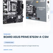 ✨ *BOARD ASUS PRIME B760M-A-CSM - Img 56518631
