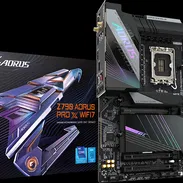 KIT ENTERO 💲700 USD. 👉 NUEVO SUS CAJA 📦 Estrenar   💢Z790 AORUS PRO X WIFI7 DRR5   💢Micro i7 13 700k   💢16g - Img 55438570