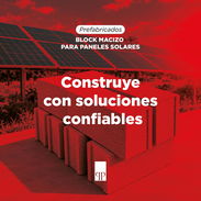 BASES DE BLOQUES MACIZOS PARA PANELES SOLARES - Img 58245854