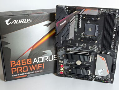 Kit AMD 7 5700x + B450 Aurus Pro Wifi +16GB RGB - Img main-image