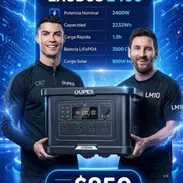 Estacion de energia o Planta electrica OUPES. MEJOR PRECIO IMPOSIBLE ‼️‼️ Somos 1ra mano  *2400W   850 USD 💸 - Img 54848914
