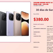 XIAOMI REDMI NOTE 14 PRO+ 5G RAM 8 GB - 256 GB - Img 54839427