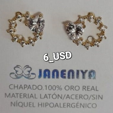 Finos Aretes _ Oro laminado - Img 120513508