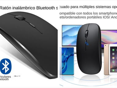 ⭕️ MOUSE INALÁMBRICO y RECARGABLES Nuevos Mouse INALÁMBRICO para PC | LAPTOP | COMPUTADORAS - Img main-image-43167475