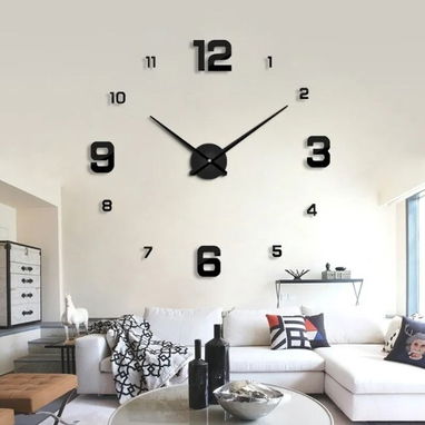 ⭐❤⭐ RELOJ GIGANTE DE PARED 3D ⭐❤⭐ [130 CM ] ⭐❤⭐ DECORACION MODERNA ⭐❤⭐ UTIL PARA EL HOGAR ⭐❤⭐ 5.887.23.60 - Img 98672745