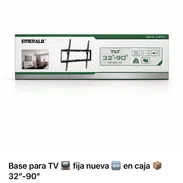 Base para TV Fija nueva en caja 32” - 90” - Img 56606060
