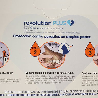 Revolution Plus para eliminar parásitos externos e internos en gatos - Img 121780645