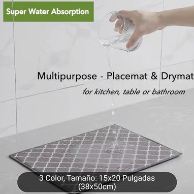 Escurridor de platos superabsorbente - Img 98396121