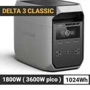 EcoFlow DELTA 3 Classic con 1024Wh, 1800W - Pico 3600W, Carga Rápida y Batería LiFePO Estación de Energía Portátil - Img 55990820