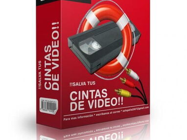 Salva tus Recuerdos Videos- de Casete de Cinta A Disco Duro y DVD al 55808433 - Img main-image