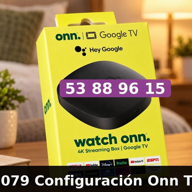 Configuración Onn TV - 3/3