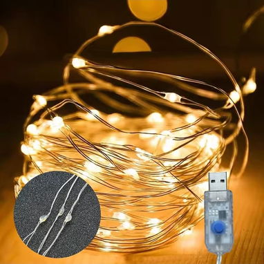 Guirnalda de Luces Led 20metros - Img 120920231